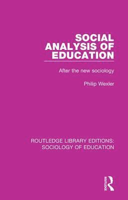 Social Analysis of Education 1
