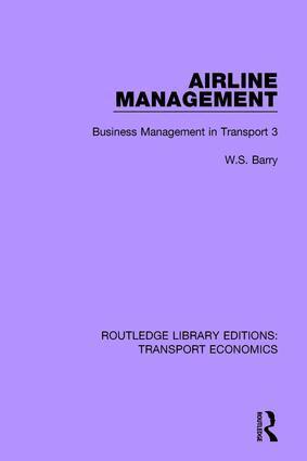 W.S. Barry - Airline Management, Häftad