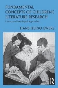 bokomslag Fundamental Concepts of Children's Literature Research