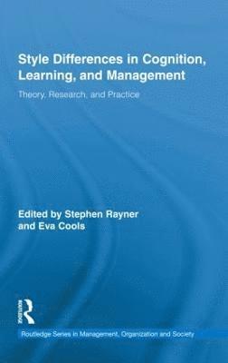 Stephen Rayner, Eva Cools - Style Differences in Cognition, Learning, and Management, Inbunden
