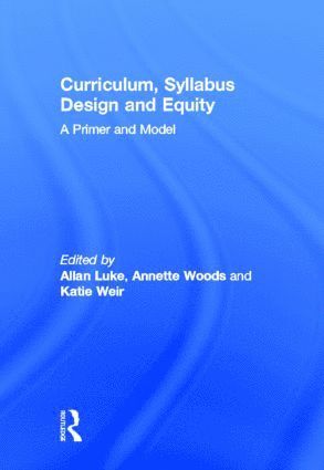 bokomslag Curriculum, Syllabus Design and Equity