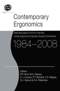 bokomslag Contemporary Ergonomics 1984-2008