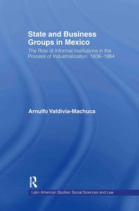 bokomslag State and Business Groups in Mexico