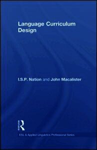 Language Curriculum Design