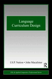 John Macalister, I.S.P. Nation - Language Curriculum Design, Häftad