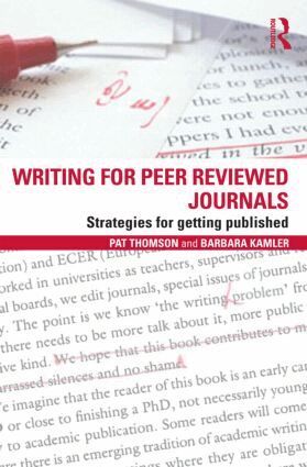 Pat Thomson, Barbara Kamler - Writing for Peer Reviewed Journals, Häftad