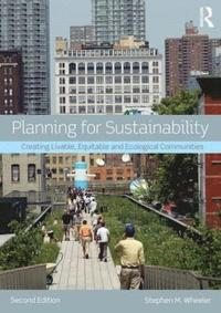 bokomslag Planning for Sustainability