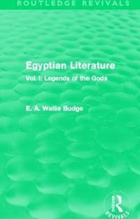 bokomslag Egyptian Literature (Routledge Revivals)
