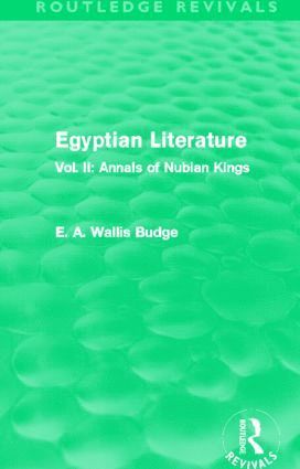 bokomslag Egyptian Literature (Routledge Revivals)