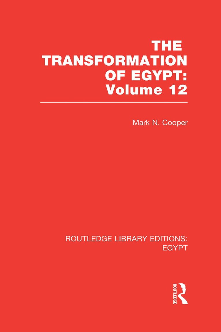 Transformation of Egypt (RLE Egypt)