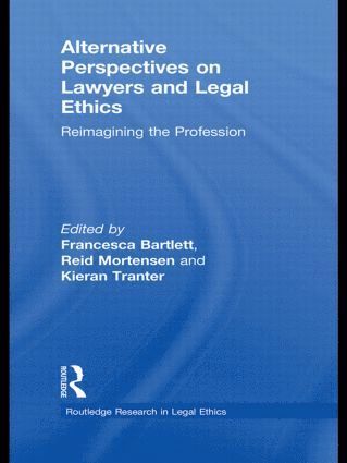 bokomslag Alternative Perspectives on Lawyers and Legal Ethics