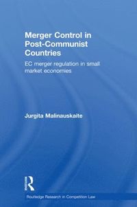 bokomslag Merger Control in Post-Communist Countries