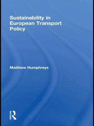 bokomslag Sustainability in European Transport Policy