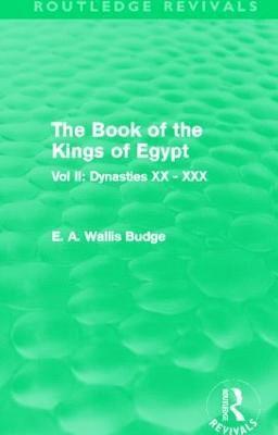 The Book of the Kings of Egypt (Routledge Revivals) 1