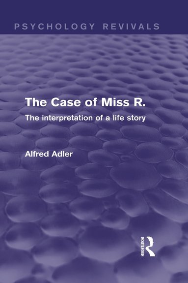 bokomslag Case of Miss R. (Psychology Revivals)