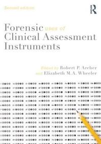 bokomslag Forensic Uses of Clinical Assessment Instruments