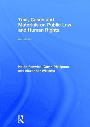 Text, Cases and Materials on Public Law and Human Rights 1