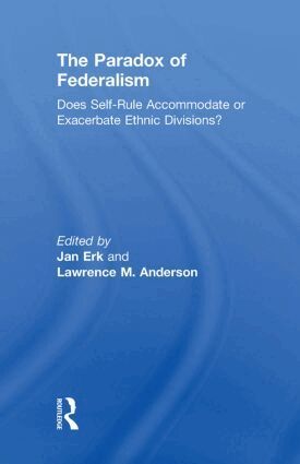 Jan Erk, Lawrence M. Anderson - Paradox of Federalism, Häftad