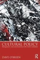 bokomslag Cultural Policy