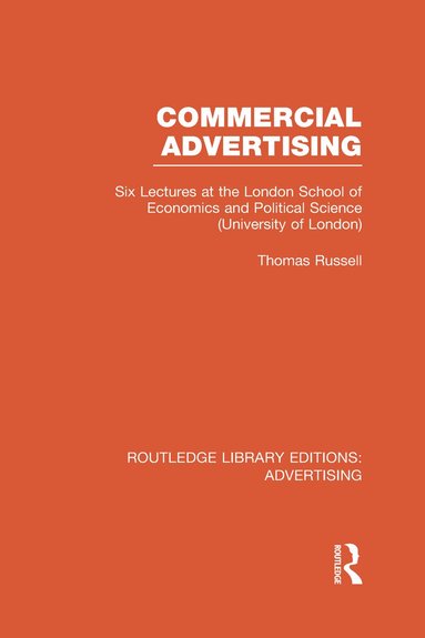 Thomas Russell - Commercial Advertising (RLE Advertising), Inbunden