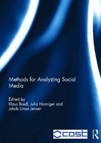 bokomslag Methods for Analyzing Social Media