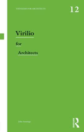 John Armitage - Virilio for Architects, Häftad