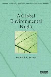 bokomslag A Global Environmental Right