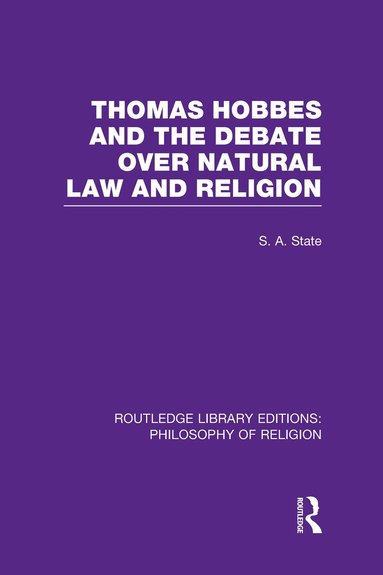 bokomslag Thomas Hobbes and the Debate over Natural Law and Religion