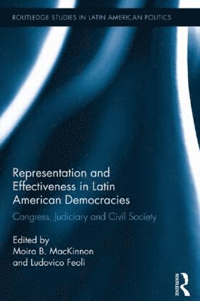 bokomslag Representation and Effectiveness in Latin American Democracies