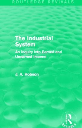 Industrial System (Routledge Revivals)