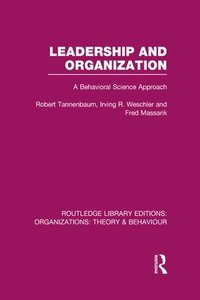 bokomslag Leadership and Organization (RLE: Organizations)