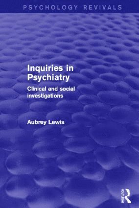 bokomslag Inquiries in Psychiatry
