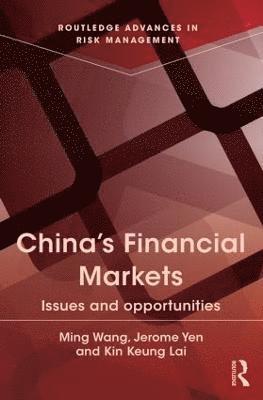 bokomslag China's Financial Markets
