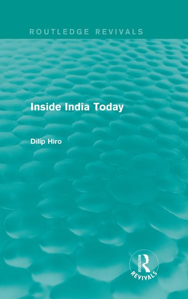 bokomslag Inside India Today (Routledge Revivals)