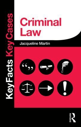 Jacqueline Martin - Criminal Law, Häftad