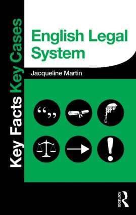 Jacqueline Martin - English Legal System, Häftad
