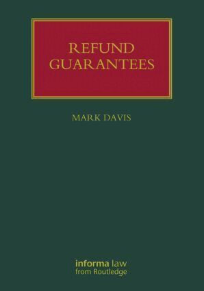 Mark Davis - Refund Guarantees, Inbunden