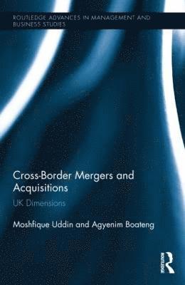 Cross-Border Mergers and Acquisitions 1