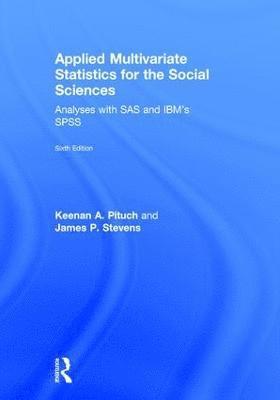 Applied Multivariate Statistics for the Social Sciences 1