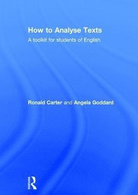 How to Analyse Texts 1
