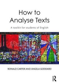 bokomslag How to Analyse Texts