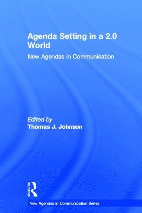 bokomslag Agenda Setting in a 2.0 World