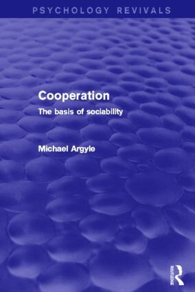 Michael Argyle - Cooperation, Häftad