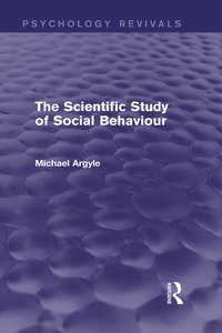 bokomslag Scientific Study of Social Behaviour (Psychology Revivals)