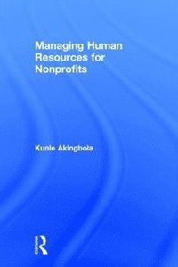 bokomslag Managing Human Resources for Nonprofits