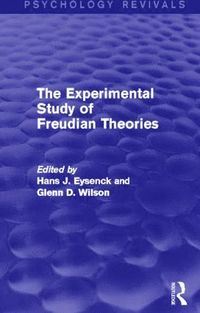 bokomslag Experimental Study of Freudian Theories (Psychology Revivals)