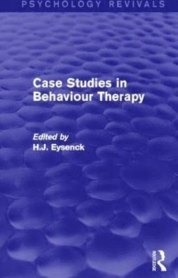 Case Studies in Behaviour Therapy 1