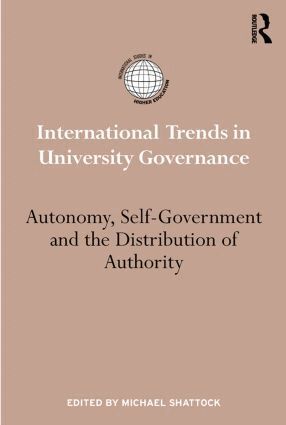 Michael Shattock - International Trends in University Governance, Inbunden