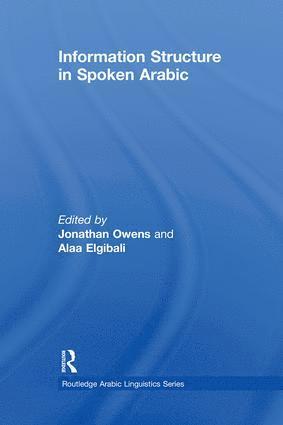 bokomslag Information Structure in Spoken Arabic