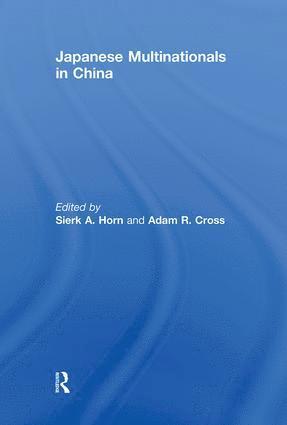 Japanese Multinationals in China